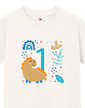 Detské tričko pre najmenších s voliteľným vekom dinosaurus