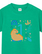 Detské tričko pre najmenších s voliteľným vekom dinosaurus