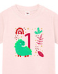Detské tričko pre najmenších s voliteľným vekom dinosaurus