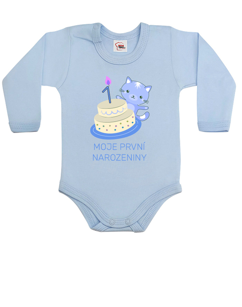 Detské body Mačička s vekom podľa želania