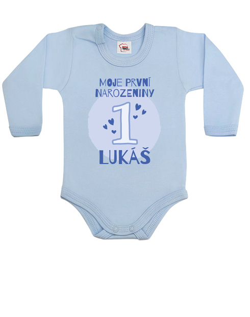 Detské narodeninové body s voliteľným vekom a menom