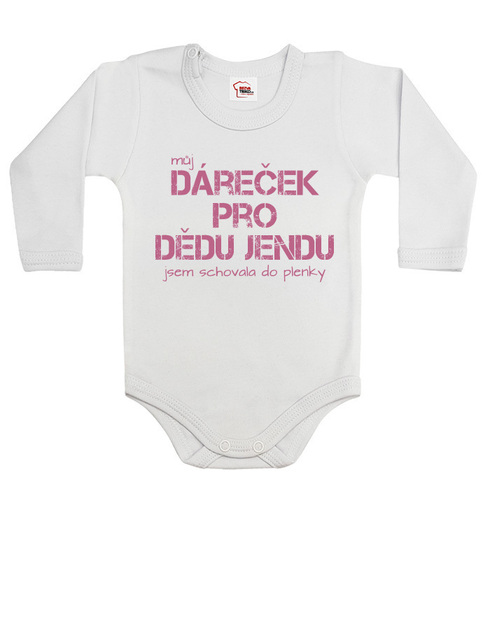 Dětské body pro miminka Dáreček pro .... s volitelným jménem