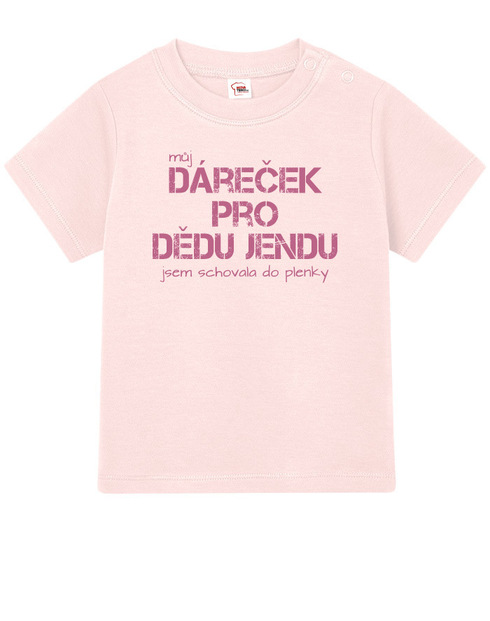 Dětské tričko pro miminka Dáreček pro .... s volitelným jménem