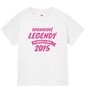 Detské tričko Skutočné legendy s voliteľným rokom narodenia