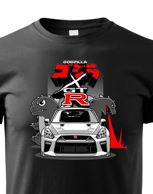 Detské tričko Nissan GTR Godzilla