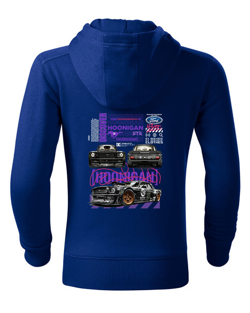 Detská mikina na zips Ford Mustang Hoonicorn
