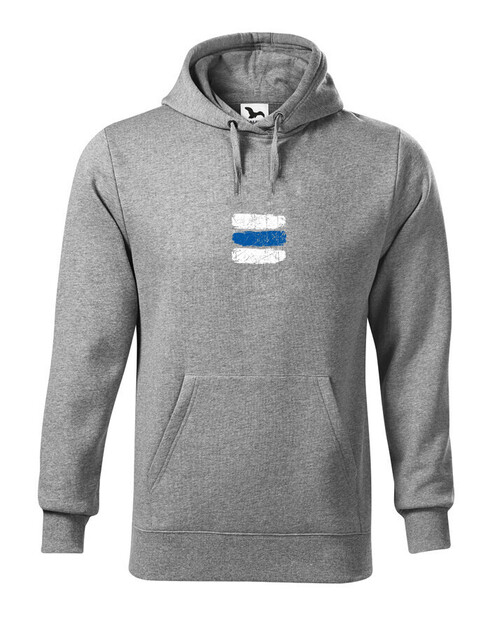 Pánská mikina Turistická značka - modrá