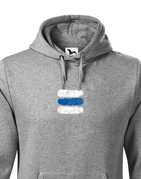 Pánská mikina Turistická značka - modrá