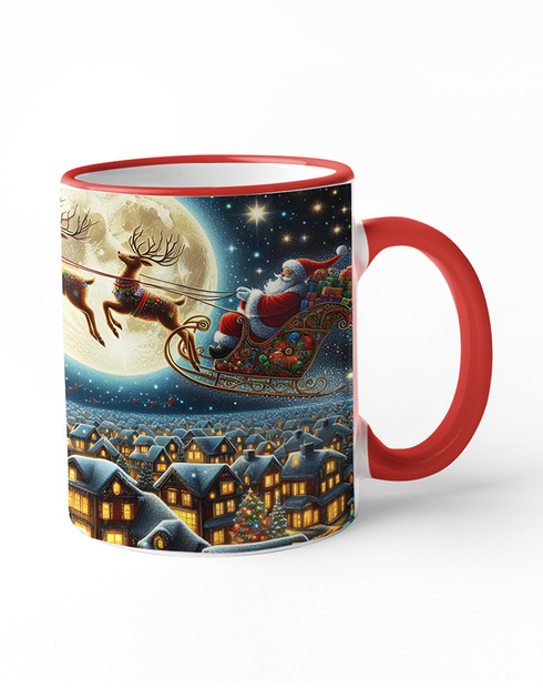 Keramický hrnček so Santom