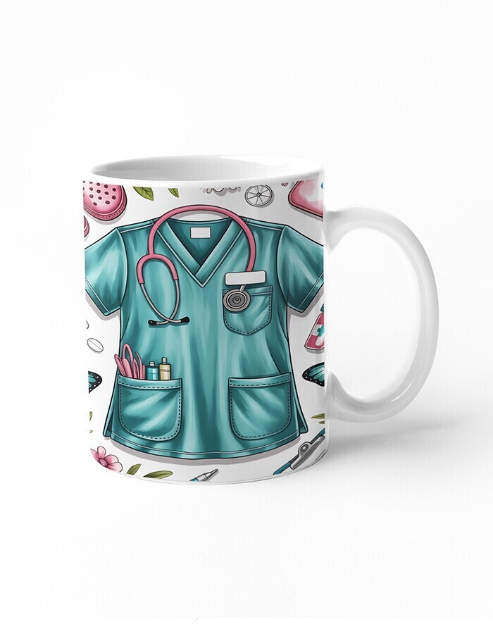 Keramikcý hrnček pre zdravotnú sestru