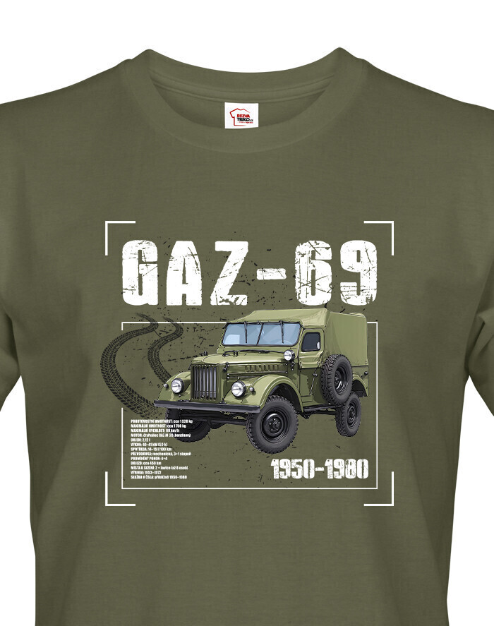 Pánské tričko GAZ-69