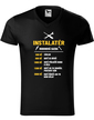 Pánské tričko - Hodinová sadzba inštalatér