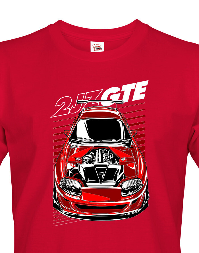 Pánské tričko Toyota Supra 2JZ GTE