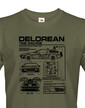 Pánské tričko DeLorean