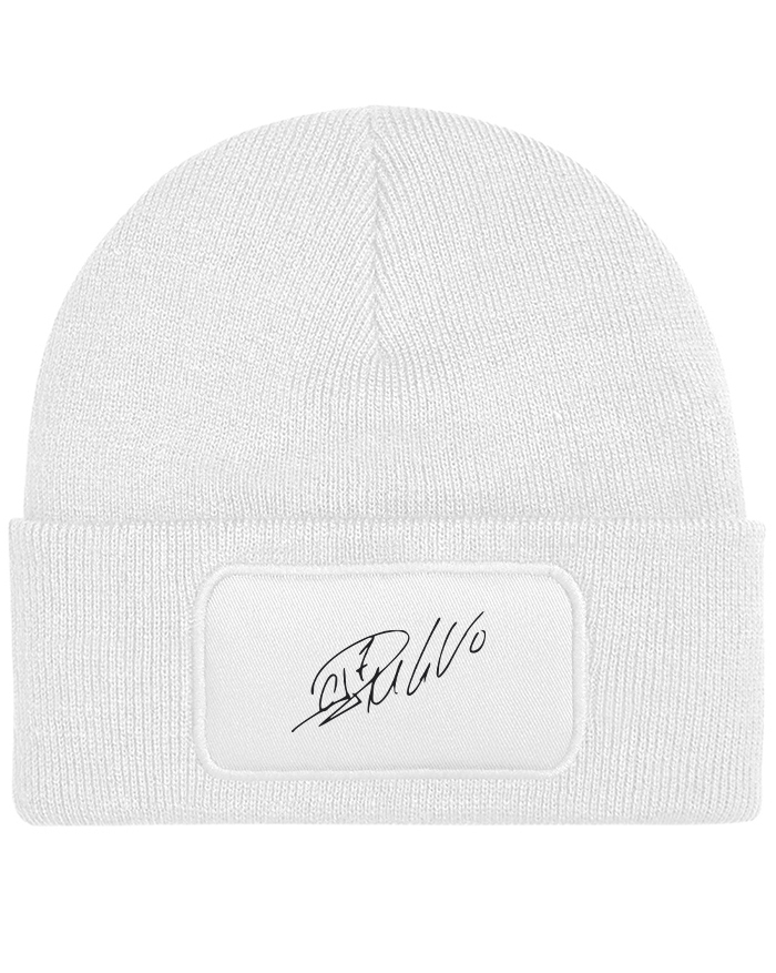 Unisex čiapka s obdĺžnikovým nášivkom a podpisom Ronalda