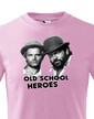 Detské tričko - Old school heroes