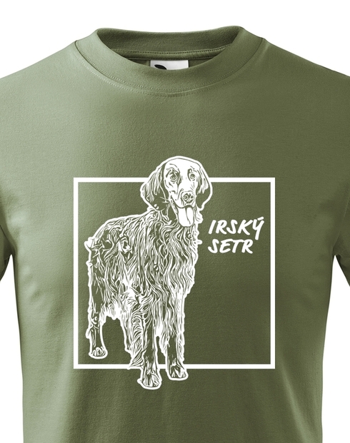 Detské tričko Irský setr