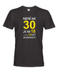 Dámske tričko k 30. narodeninám