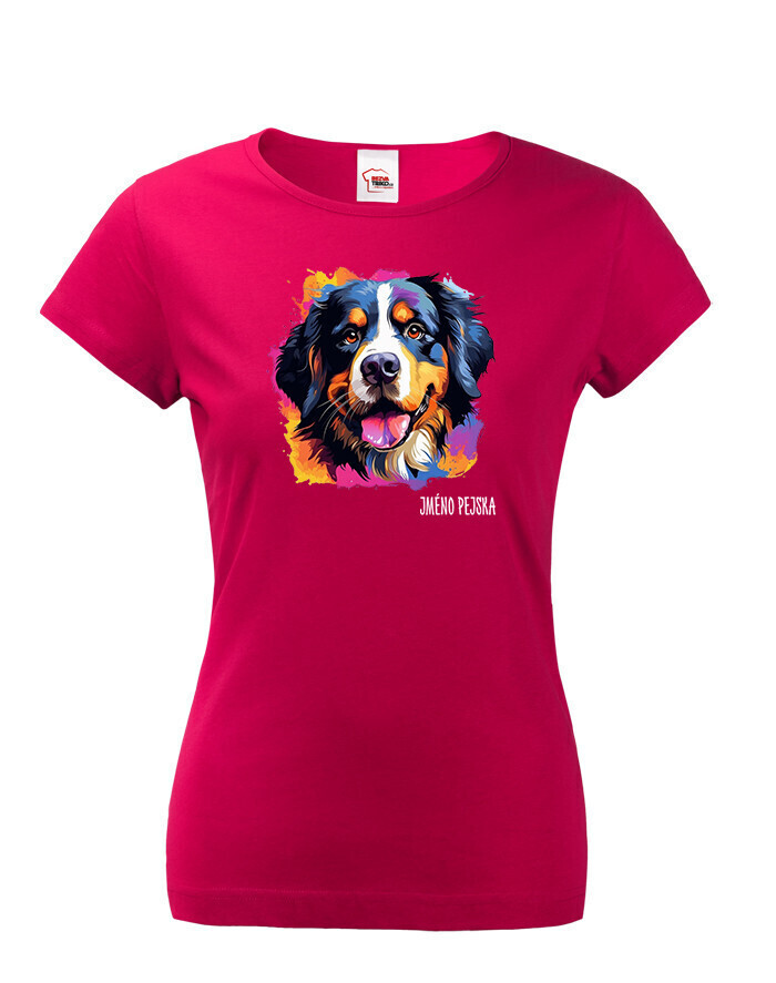 Dámské tričko Bernský salašnícky pes