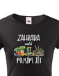 Dámske tričko Zahrada volá