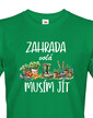 Pánske tričko Zahrada volá
