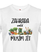 Pánske tričko Zahrada volá