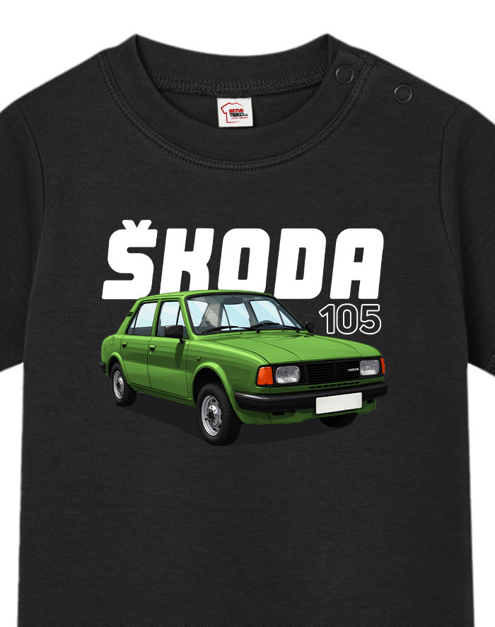 Tričko pre najmenších Škoda 105