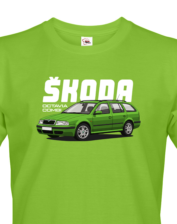 Panské tričko Škoda Octavia Combi