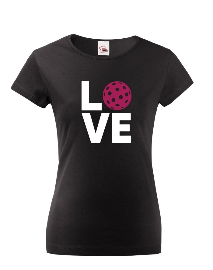 Dámske tričko - Florbal love