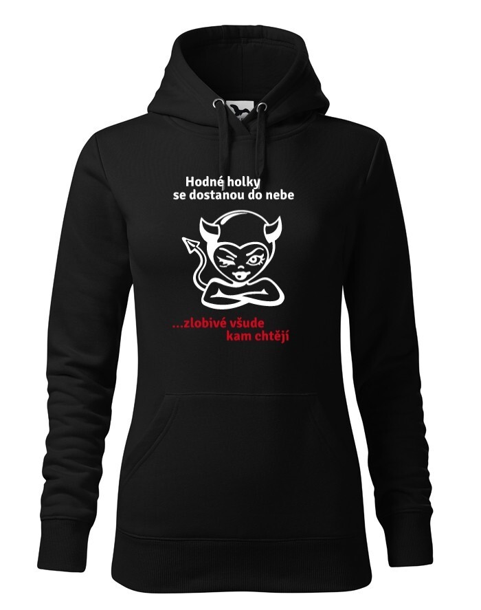 Dámska mikina poslušné, neposlušné baby