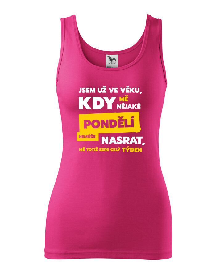 Dámské tričko Som už vo veku