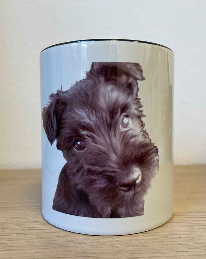 Keramický hrnek s pejskem