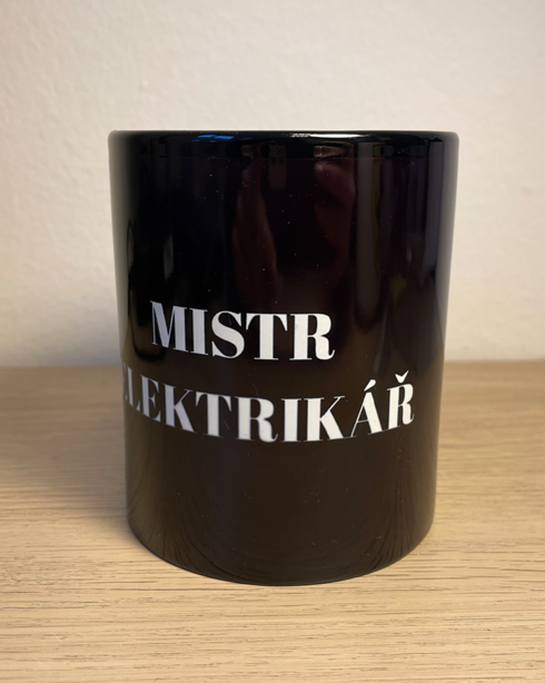 Hrnek Jsem elektrikář, né kouzelník