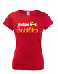 Dámske tričko Budem babička