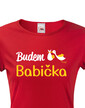 Dámske tričko Budem babička
