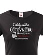 Dámské tričko - Nikdy neštvi účtovníčku