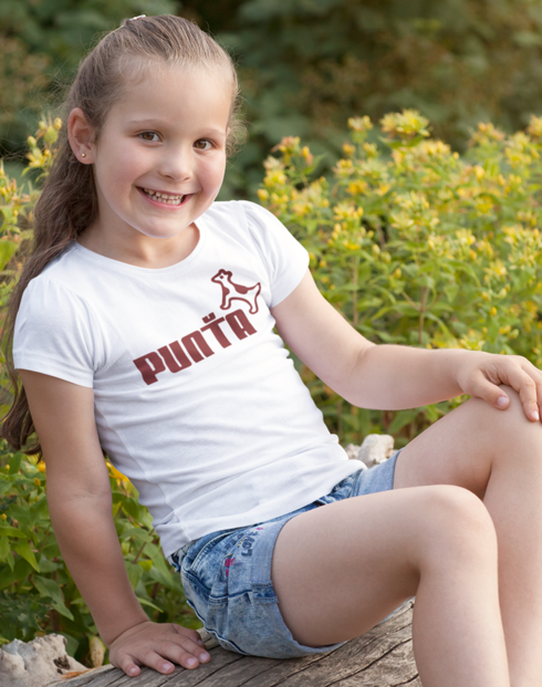 Detské tričko s vtipnou potlačou Punťo