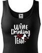 Dámské tričko Wine Drinking team
