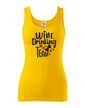 Dámské tričko Wine Drinking team