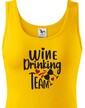 Dámské tričko Wine Drinking team