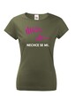 Dámské tričko Môžem, ale...nechce sa mi
