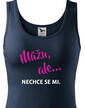 Dámské tričko Môžem, ale...nechce sa mi