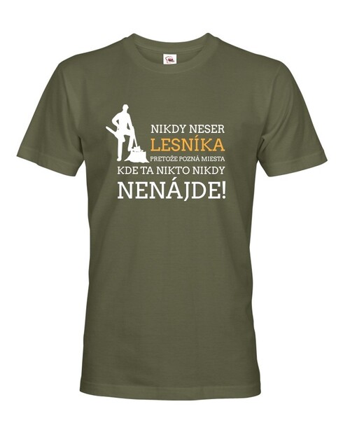 Pánské tričko Nikdy neser lesníka