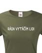 Dámské tričko Ráda vytáčím lidi
