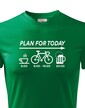 Pánske tričko Plans for Today