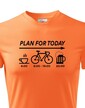 Pánske tričko Plans for Today