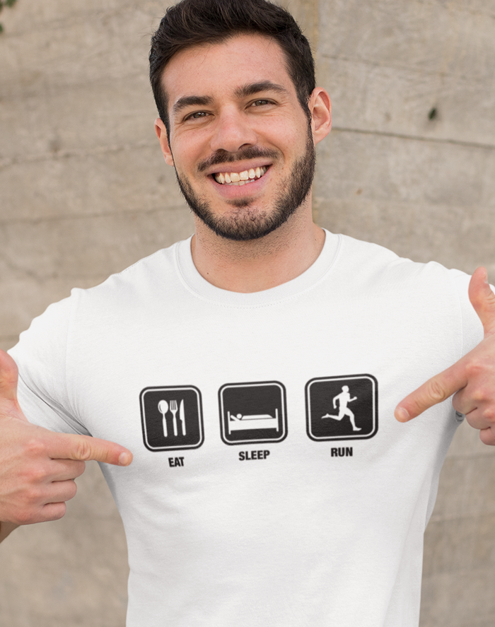 Pánske tričko EAT SLEEP RUN