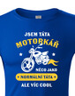 Pánske tričko Tato motorkár