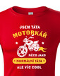 Pánske tričko Tato motorkár