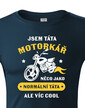 Pánske tričko Tato motorkár